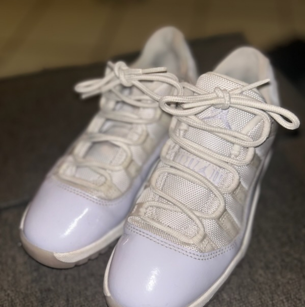 Kids White Jordans